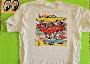 1967-68 Impala SS Herren T-Shirt weiß Guildan Dryblend - Bild 1 von 1