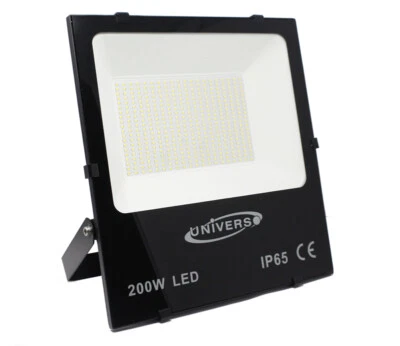 Faro led slim 200w esterno ip65 luce bianca 6500k calda 3000k naturale 4000k - Immagine 1 di 4