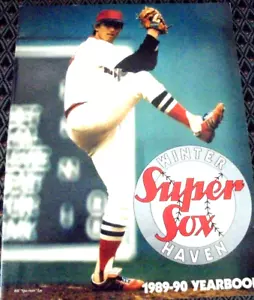 CLASSIC 1989-90 WINTER HAVEN SUPER SOX YEARBOOK - Picture 1 of 4