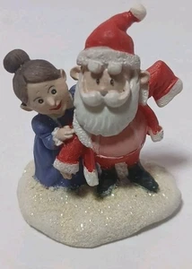 Figura Hawthorne Village Rudolph’s Christmas Town Santa and Mrs Claus 2003 - Imagen 1 de 5