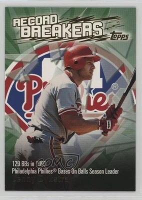 2003 Topps Series 2 Record Breakers Lenny Dykstra #RB-LD - Image 1 of 2