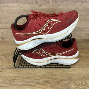 Saucony Schuhe Herren Gr. UK 8,5 Endorphin Speed Turnschuhe Fitness Laufen rot Mesh " - Bild 1 von 11