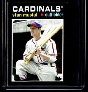 2013 Topps Update 1971 Topps Minis Stan Musial St. Louis Cardinals #TM-27 - Picture 1 of 2
