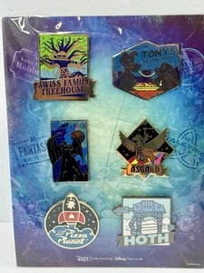 Disney D23 Pin Set Fantastic World Gold Members Milestone Anniversary Films 2020 - Bild 1 von 9