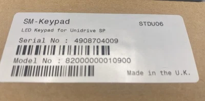 New Control Techniques SM-Keypad LED Keypad for Unidrive SP 82000000010900 - Image 1 of 4