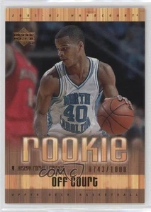 2001-02 Upper Deck Hardcourt Off Court /1000 Joseph Forte #97 Rookie RC - Picture 1 of 4