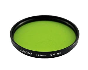 CONTAX Grün Green Lens Objektiv Filter E55 55 55mm Japan 4780/25 - Picture 1 of 2