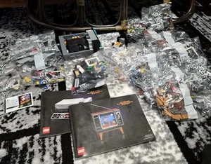 LEGO Super Mario Nintendo Entertainment System 71374 ohne Karton 100% vollständig - LESEN - Bild 1 von 8