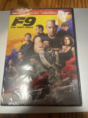 F9 The Fast Saga Fast And The Furious DVD New Sealed Director’s Cut + Theatrical - Image 1 of 2