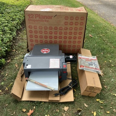 Shopsmith 12" Thickness Planer 505990 Motorized Feed, Manual, Unused - Image 1 of 4