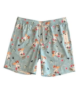 Bañador corto con hebilla Depart West para hombre L azul estampado de patos sin forro nuevo con etiquetas Foto 1 de 4