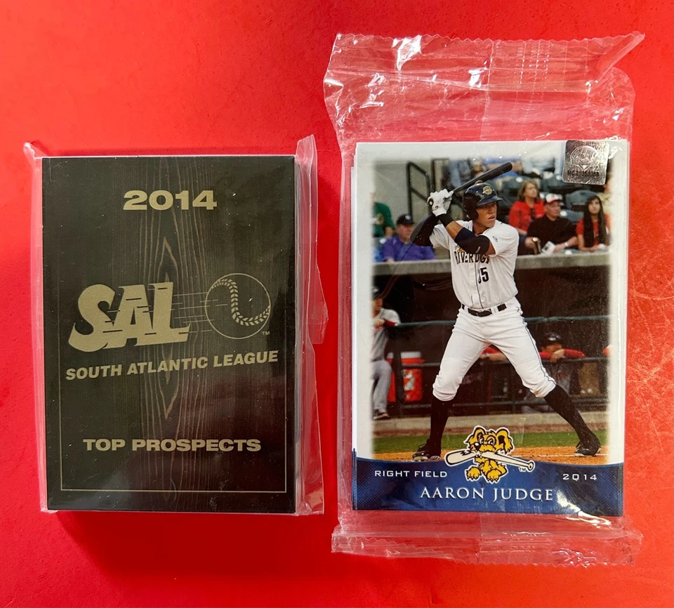 2014 SAL Top Prospect & Charleston Riverdogs Sets 🔥 AARON JUDGE 🔥 2 SETS! MVP - Image 1 of 4