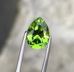 Impresionante piedra preciosa suelta de peridoto de 3,40 quilates - piedra... - Imagen 1 de 2