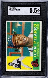 1960 Topps - Juan Pizarro #59 SGC 5,5 - Imagen 1 de 3