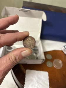2005 Rare United States Quarter Error Missing Clad On Both Sides🔥🔥 - Picture 1 of 4