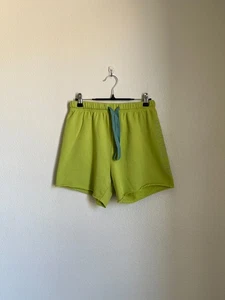 MOTHER Women's The Bender Fray Shorts in Apple Green Size MEDIUM - Picture 1 of 5