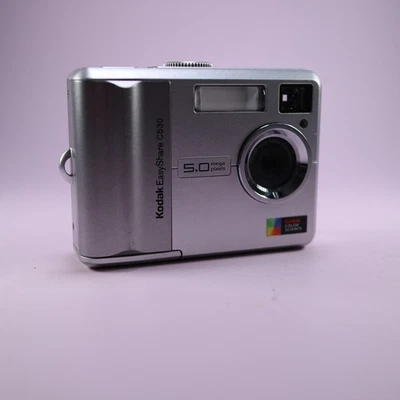 Kodak Digital Camera EasyShare C530 5.0MP Silver Tested - Image 1 of 4