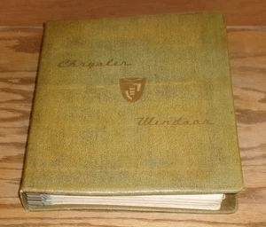 Original 1956 Chrysler Windsor Color & Upholstery Selections Dealer Album 56 - Picture 1 of 4