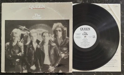 PROMO Queen The Game 1980 5E-513A-SP Foil Vinyl LP Vintage Record Another One Be Foto 1 de 4