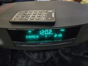 Bose Wave Music System AM/FM CD Player Clock Radio+ Remote AWRCC1 Nice has Ac - Picture 1 of 3