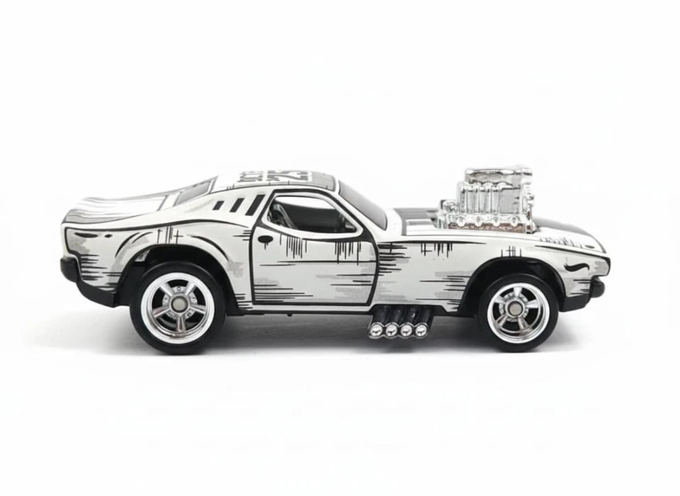 HOTWHEELS RODGER DOGER DCTF 2025 WHITE (EMPLOYEE EXCLUSIVE) - Image 1 of 4