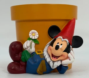 Maceta Gnomo Mickey Mouse Parques Disney LEER - Imagen 1 de 13