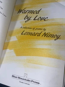 Warmed by Love by Leonard Nimoy (1983, Hardcover) - Picture 1 of 5