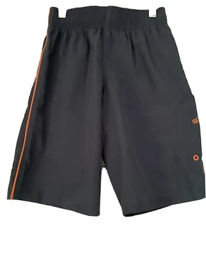 SPEEDO NIÑOS AZUL MARINO/NARANJA traje de baño tabla shorts surf baúles forrados medianos Foto 1 de 4