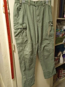 Induna Brand Hunting/Safari Pants Green Canvas Large - Picture 1 of 17