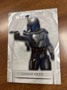 2018 Star Wars Masterwork Base Card #8 - Jango Fett - Picture 1 of 1