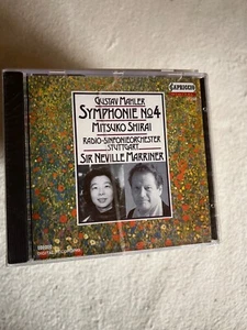 Gustav Mahler - Symphonie No 4 - Mitsuko Shirai NEU/OVP | CD 💿 130 - Picture 1 of 1
