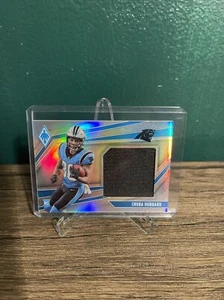 CHUBA HUBBARD 2021 PANINI PHOENIX YELLOW JERSEY PATCH # 198/199 PANTHERS RC - Picture 1 of 2