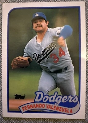 1989 Topps - #150 Fernando Valenzuela - Image 1 of 2