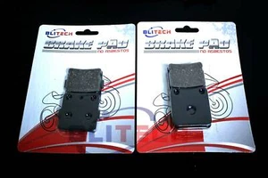Brake Pads Front + Rear Yamaha Warrior YFM 350 (1989-2004) Banshee (1990-06) YFZ - Picture 1 of 2