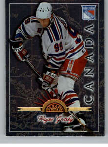 1997-98 Leaf International #8 Wayne Gretzky New York Rangers Hockey Card ID30911