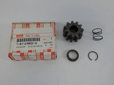 New OEM Isuzu 6SD1 Engine Starter Clutch Pinion 1-81129-802-0 1811298020 - Image 1 of 4