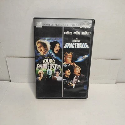 Mel Brooks Double Feature: Young Frankenstein / Spaceballs ( DVD, 2008) Sci-Fi - Image 1 of 4