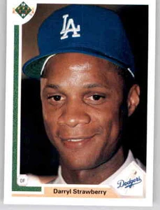 1991 Upper Deck Darryl Strawberry Base Card MLB PWE UD Dodgers #245 - Picture 1 of 2