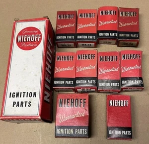 Lot 11 NIEHOFF NOS PARTS COIL CONDENSER SAFETY SWITCH Chevy Ford Mopar Chrysler - Picture 1 of 6