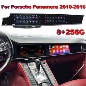 12.3" Android 14 Car Radio For Porsche Panamera 2010-2016 Auto Navig GPS 8+256G - Foto 1 di 13