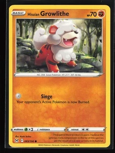 HISUIAN GROWLITHE Lost Origin #83 LOR(NM+)(PKM) - Picture 1 of 1