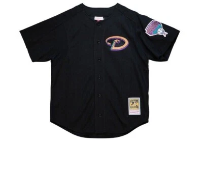 Camiseta de béisbol Mitchell & Ness Arizona Diamondbacks #51 nueva para hombre PEQUEÑA $130 Foto 1 de 3