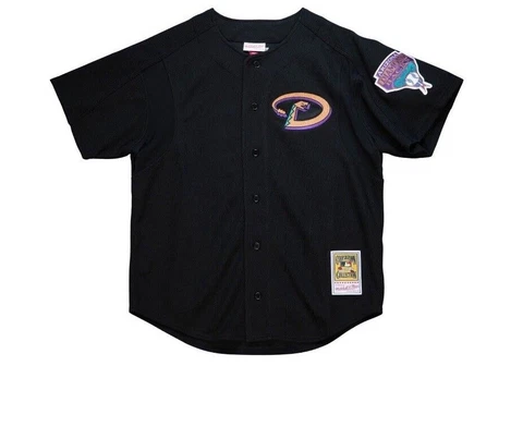 Authentic Mitchell & Ness Arizona Diamondbacks #51 Baseball Jersey New Mens $130 Cover