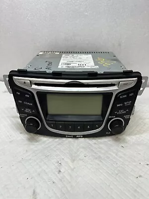 Hyundai Accent 2012 radio AM/FM reproductor de CD Mp3 XM 96170-1R1004X fabricante original (336) Foto 1 de 4