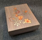 Japanische Holzbox, Hanagatsuki, Paulownia Shodobako in Ovp