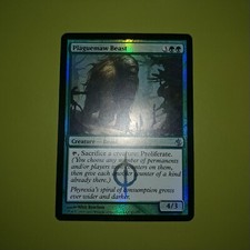 FOIL Plaguemaw Beast x1 Mirrodin Besieged 1x MTG Magic the Gathering