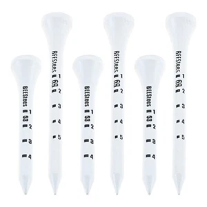 50Pcs Golf Tees Long Plastic Golf Tees Golf Accessories For Golf Beginners - Picture 1 of 15