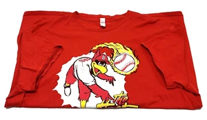 MLB St. Louis Cardinals FredBird "The Heat is On" Camiseta Roja Talla XL, ¡Clásica! - Imagen 1 de 20