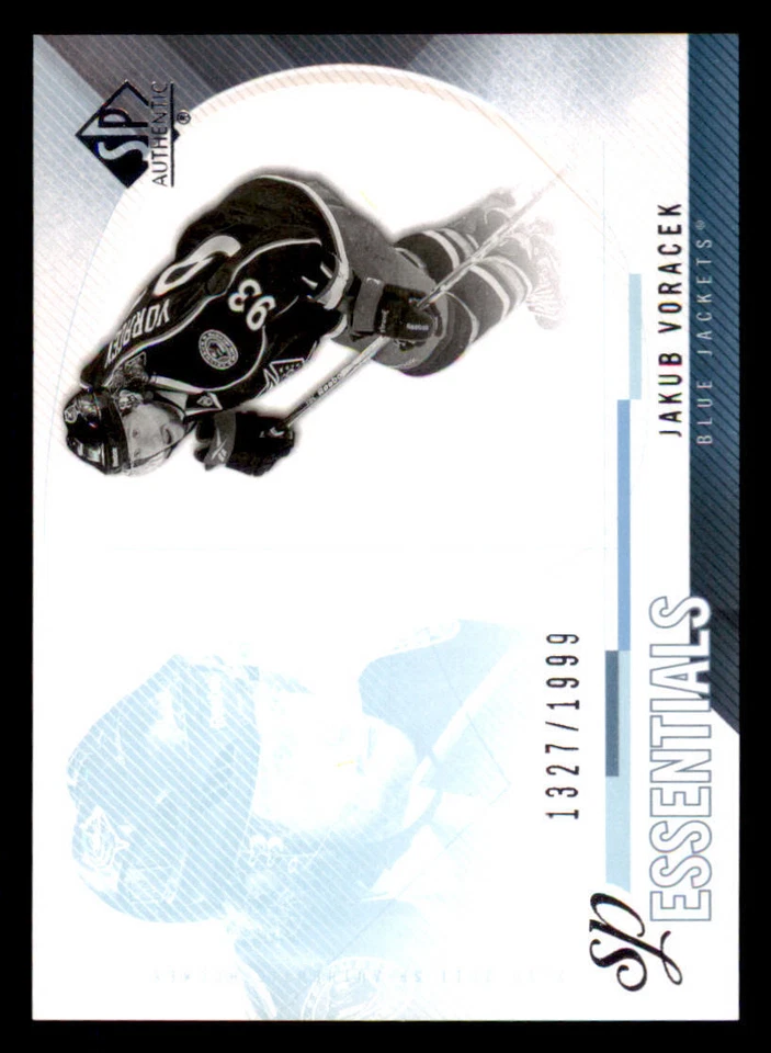 2010-11 SP Authentic #154 Jakub Voracek ESS /1999 - Image 1 of 2