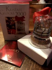 Hutschenreuther Kristall Glocke 2000 Motiv Oberschlesien mundg. lim. Ausgabe OVP - Bild 1 von 2